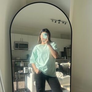 korean designer brand (acme de la vie) oversized mint t-shirt